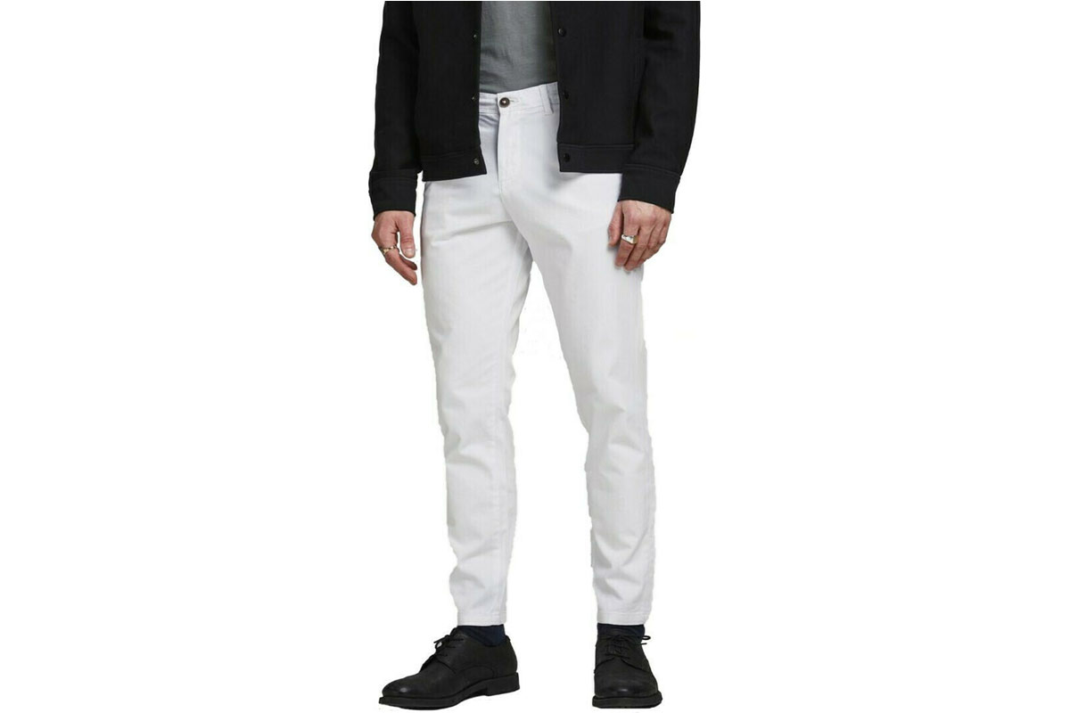 Jack And Jones Jpstmarco Jjbowie Sa White (12185923 WHITE) Λευκό
